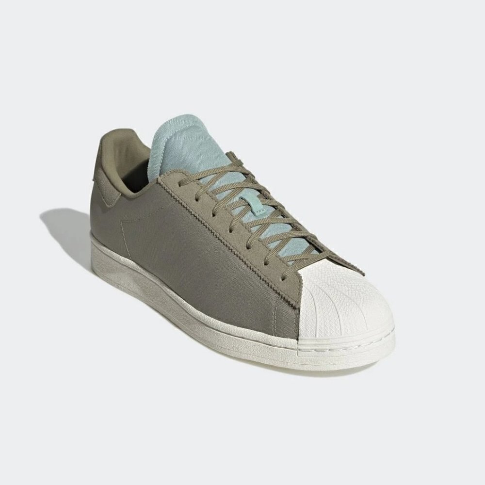 Adidas Superstar Men's Basketball Shoes Orbit Green 7.5